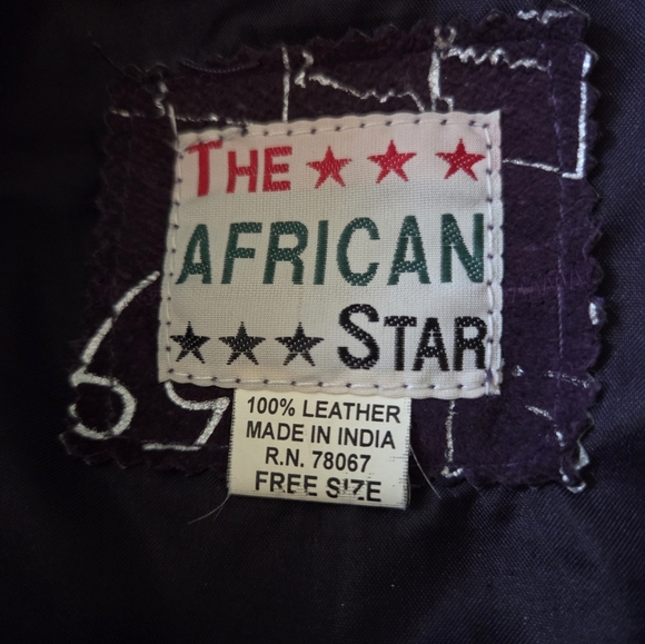 Map of Africa- Swing Coat-African Star - Picture 6 of 6